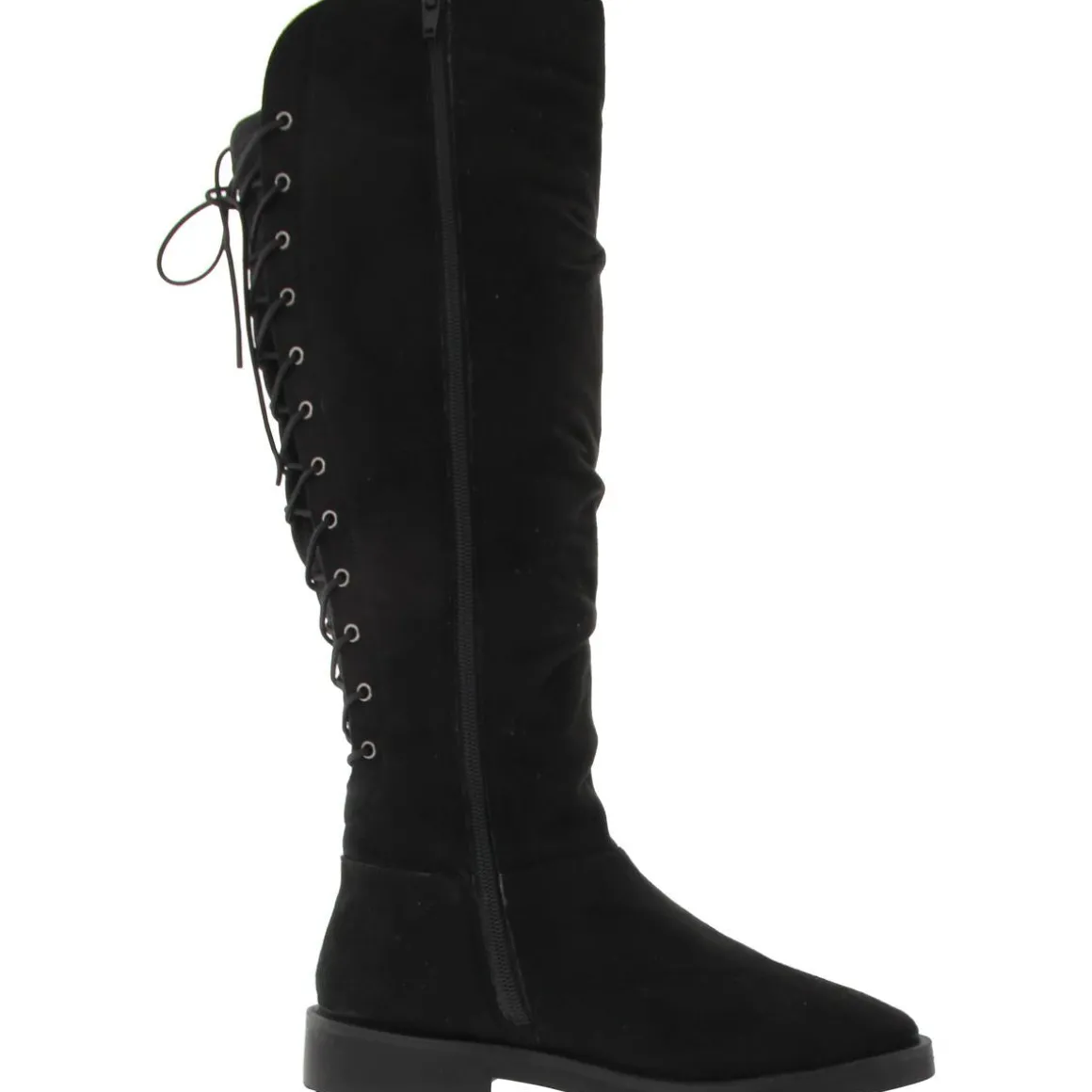 BHFO Lace-Up Mid-Calf Boots