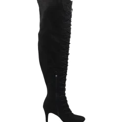 BHFO Lace-Up Over-The-Knee Boots