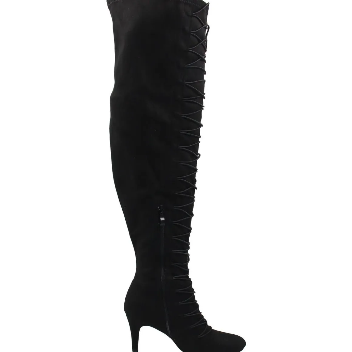 BHFO Lace-Up Over-The-Knee Boots