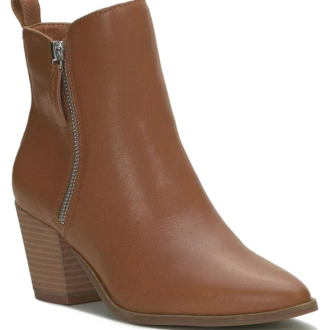 Bidelia Block Heel Round Toe Mid-Calf Boots