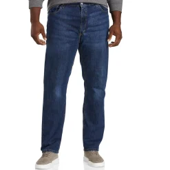 Big & Tall 541 Denim Cotton Straight Leg Jeans
