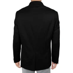 Big & Tall Kaplan Stretch Wool Two-Button Blazer