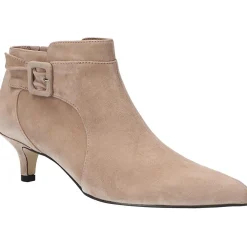 Bindi Suede Pointed Toe Ankle Boots