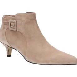 BINDI Suede Zipper Booties