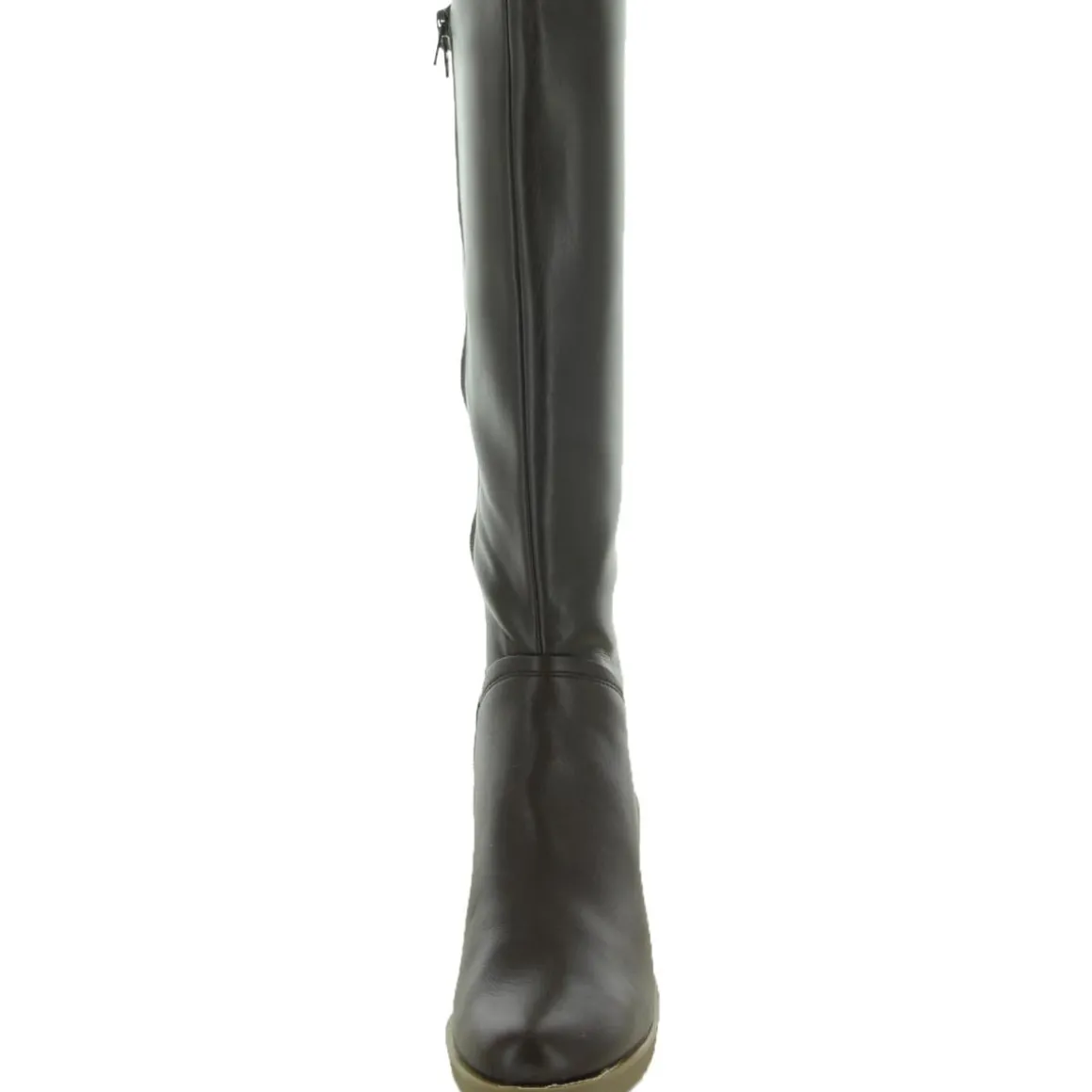 Binocular Suede Cold-Weather Knee-High Boots