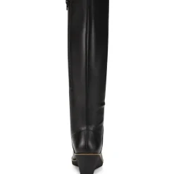 Binocular Suede Cold-Weather Knee-High Boots
