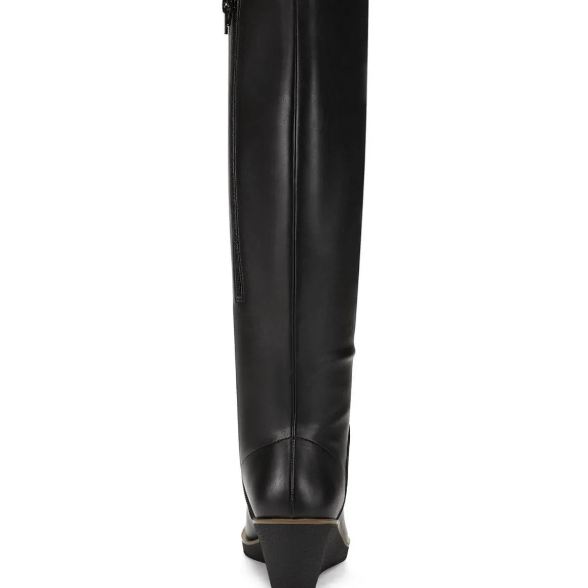 Binocular Suede Cold-Weather Knee-High Boots