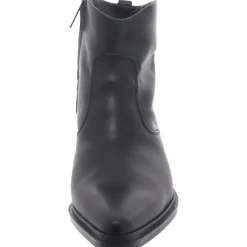 Blake Zipper Leather Booties