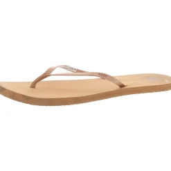 Bliss Nights Faux Leather Flip-Flops