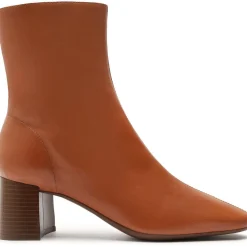 Block Heel Ankle Boots