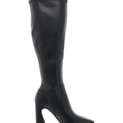 Block Heel Knee-High Boots