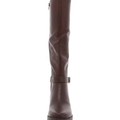 Block Heel Knee-High Boots