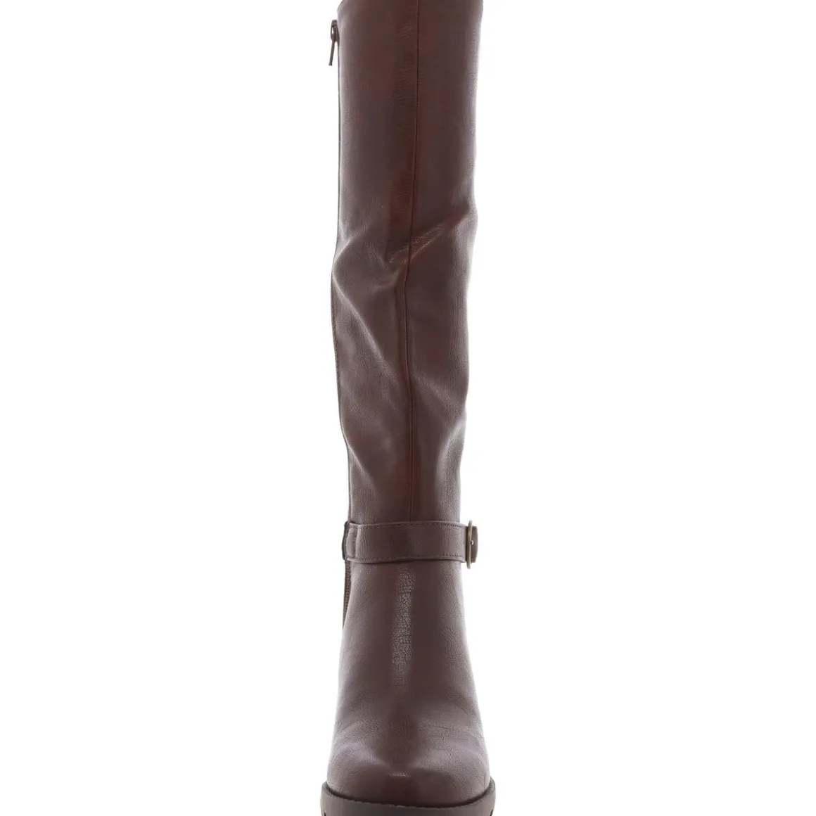 Block Heel Knee-High Boots