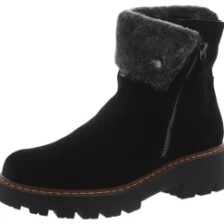 Block Heel Mid-Calf Boots