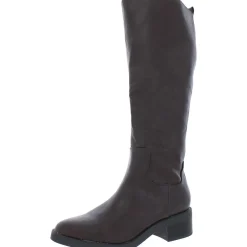 Blythe Round Toe Riding Boot Knee-High Boots