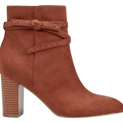 BNOCORN2 Zipper Faux Suede Booties