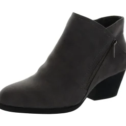 Bobbi Faux Suede Ankle Booties