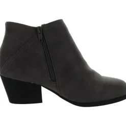 Bobbi Faux Suede Ankle Booties