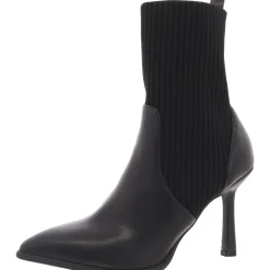 Bobbie Ribbed Knit Mid-Calf Boots