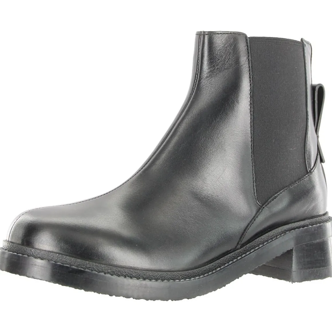 Bonni Stretch Leather Chelsea Boots