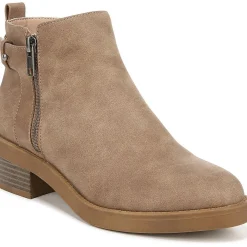 Bonus Faux Leather Block Heel Ankle Boots