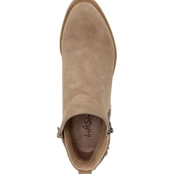 Bonus Faux Leather Block Heel Ankle Boots