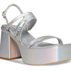 Bossy Block Heel Ankle Strap Platform Sandals