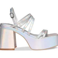 Bossy Block Heel Ankle Strap Platform Sandals