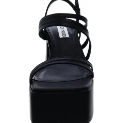 Bossy Block Heel Ankle Strap Platform Sandals