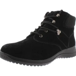 Boston Ribbed Trim Cold Weather Winter Boots