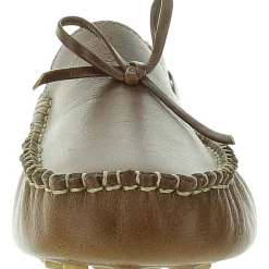 Bow Leather Moccasins