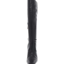 Bowman Zipper Faux Leather Knee-High Boots