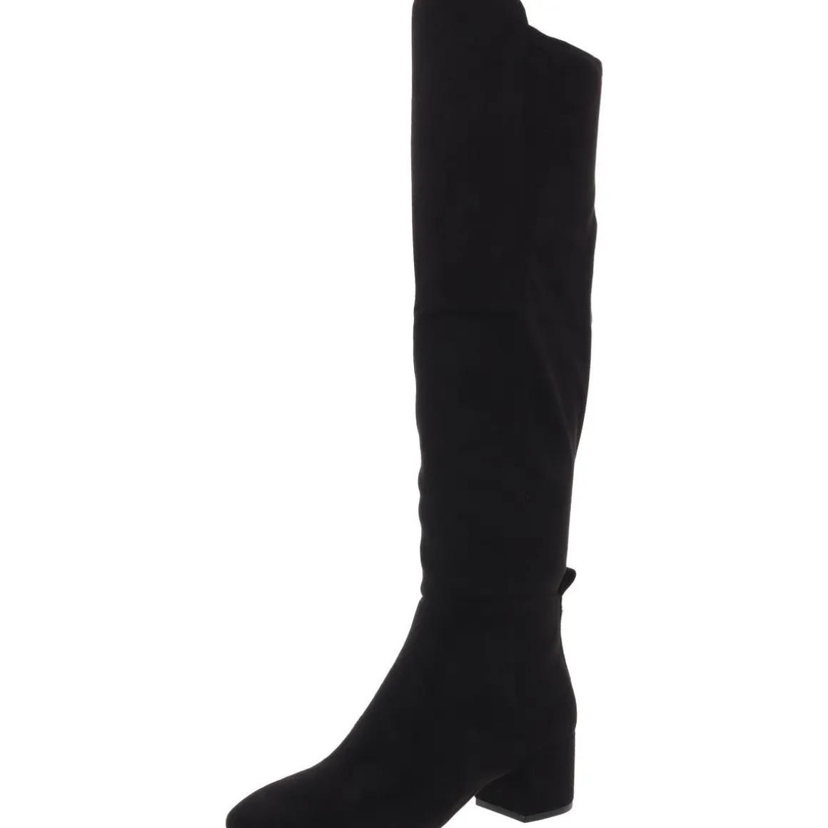 Braden Faux Suede Zip Up Over-The-Knee Boots
