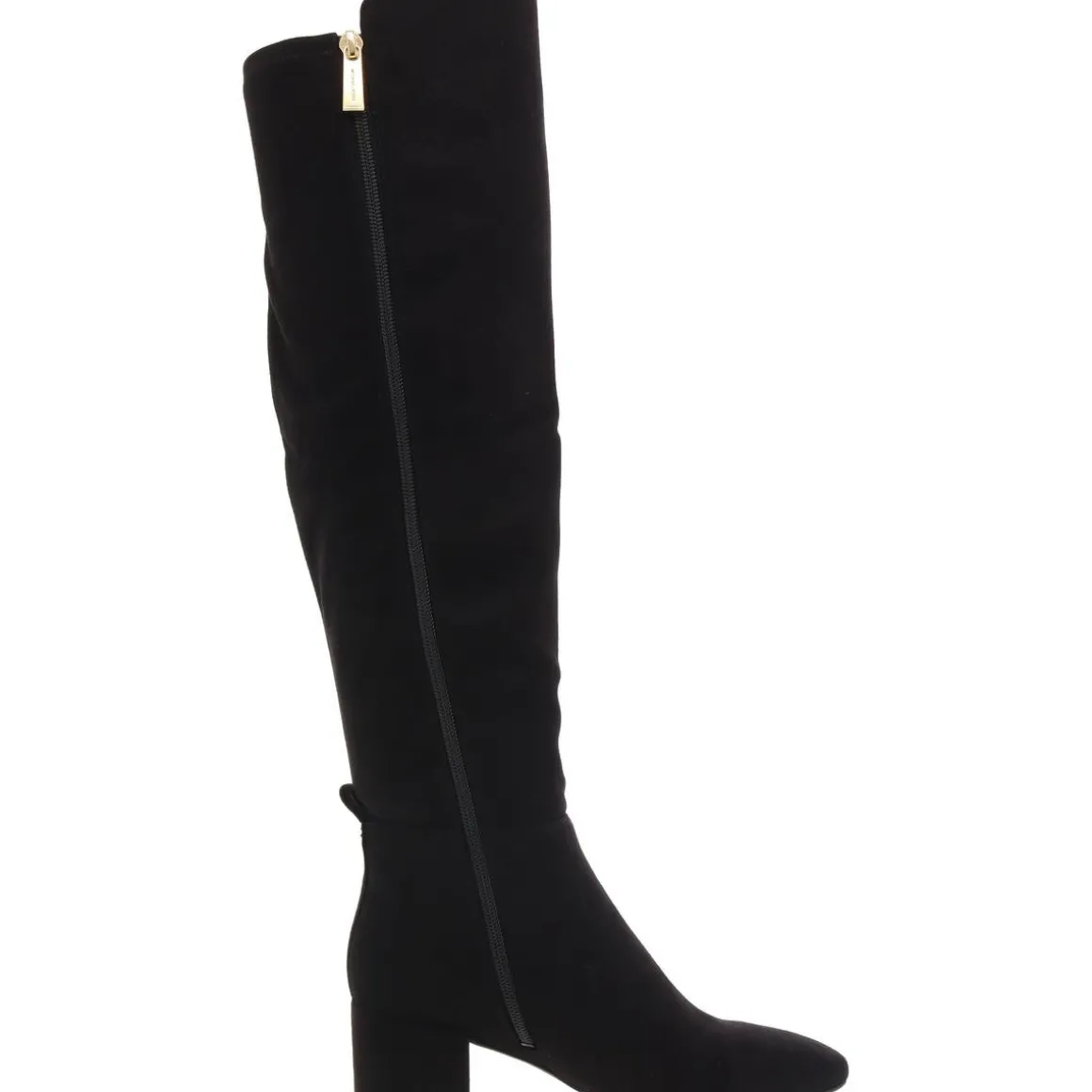 Braden Faux Suede Zip Up Over-The-Knee Boots