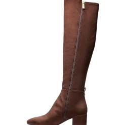 Braden Faux Suede Zip Up Over-The-Knee Boots