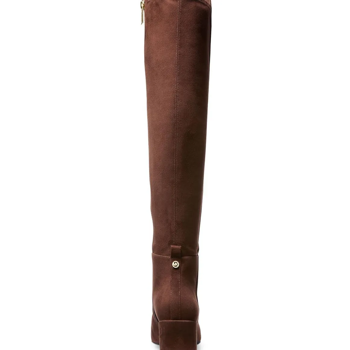 Braden Faux Suede Zip Up Over-The-Knee Boots