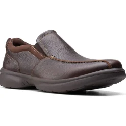 Bradley Step Leather Slip On Loafers