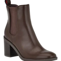 Brae Faux Leather Round Toe Chelsea Boots