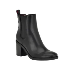 Brae Faux Leather Round Toe Chelsea Boots