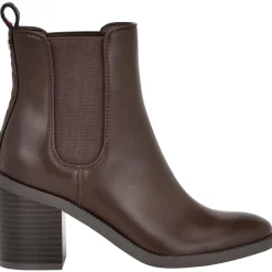 Brae Faux Leather Round Toe Chelsea Boots