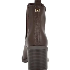 Brae Faux Leather Round Toe Chelsea Boots