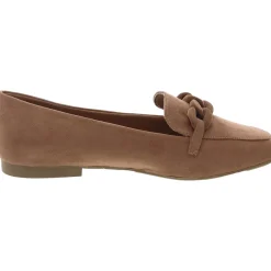 Braided Faux Suede Loafers