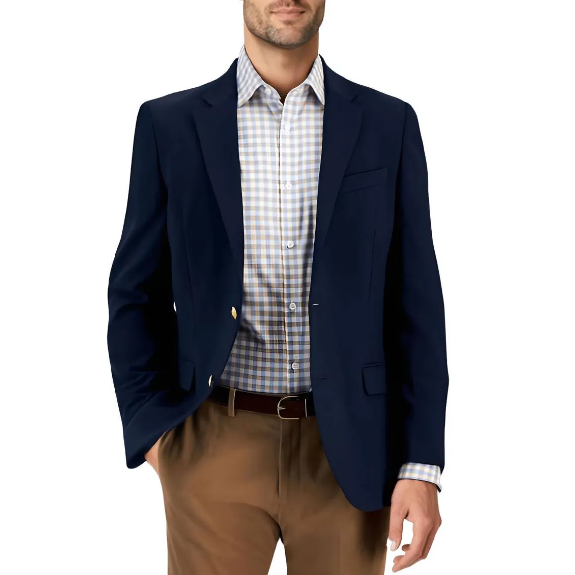 Branford Modern Fit Active Two-Button Blazer