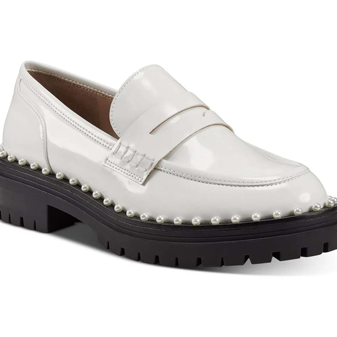 Branna Leather Platform Loafers