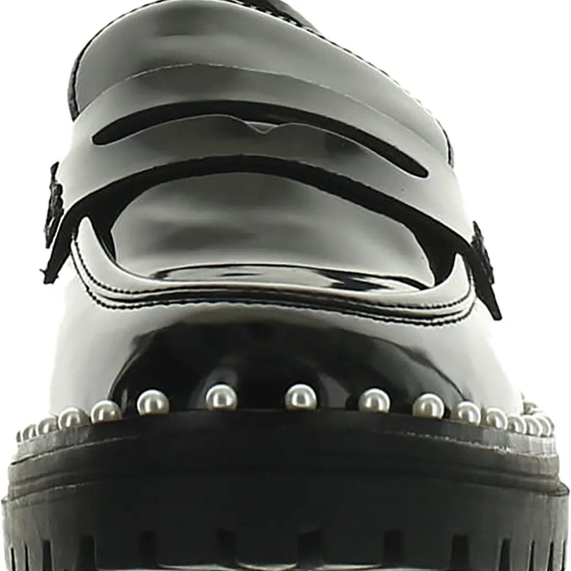 Branna Leather Platform Loafers