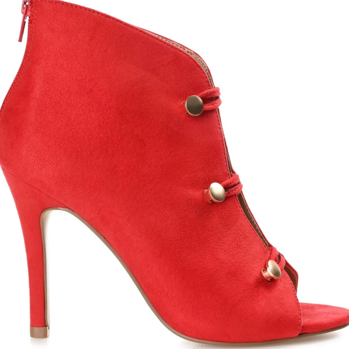 Brecklin Faux Suede Booties