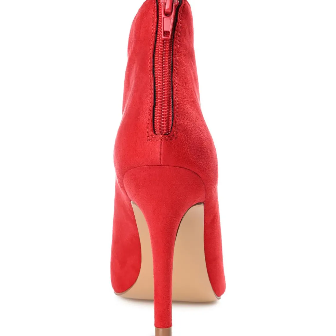 Brecklin Faux Suede Booties