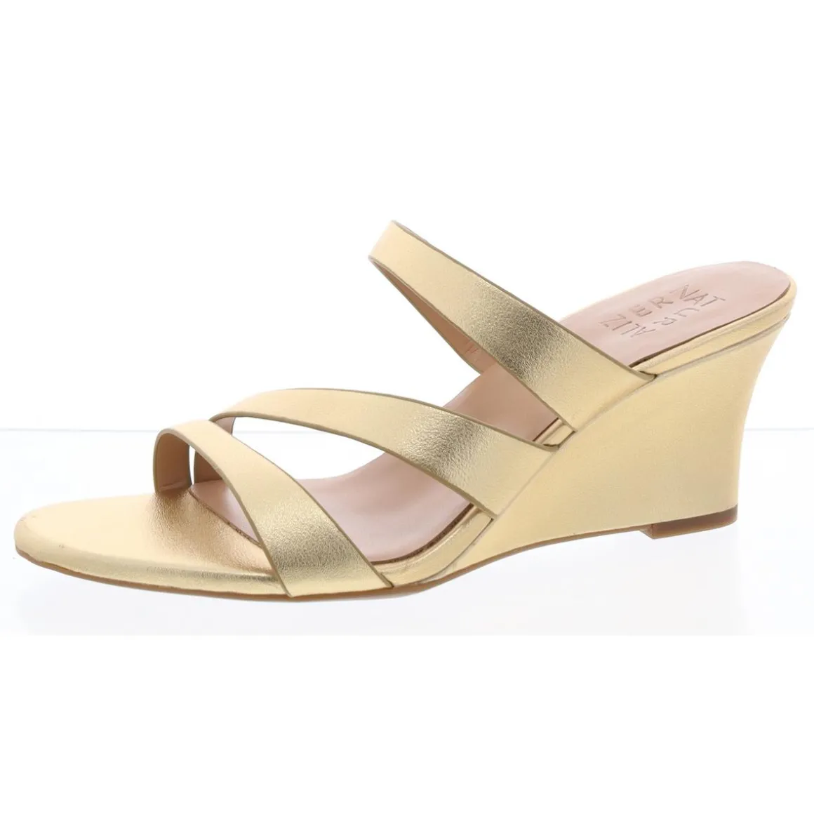 Breona Slip On Round Toe Strappy Sandals