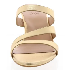 Breona Slip On Round Toe Strappy Sandals