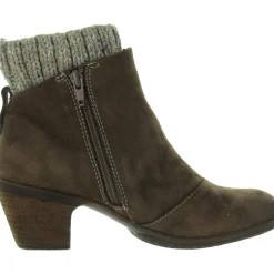 Brianne Zipper Leather Booties